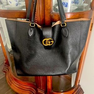 Gucci Medium Tote with Double G.